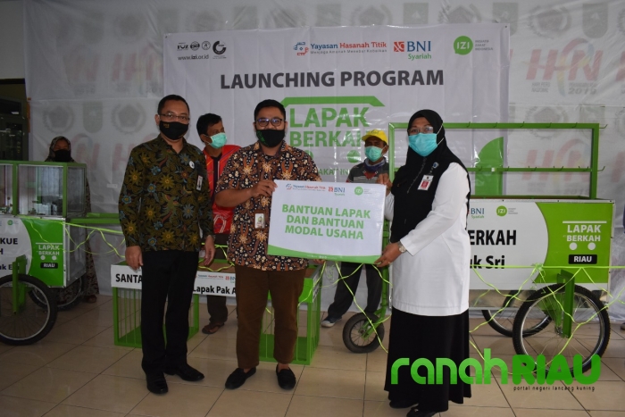 Bersama Yayasan Hasanah Program Lapak Berkah untuk Wirausaha